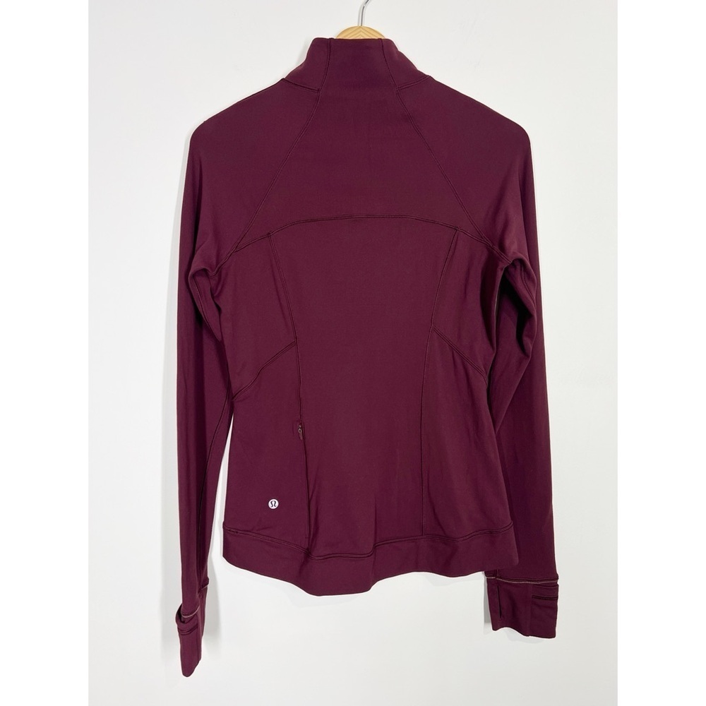 Lululemon Outrun the Elements 1/2 Zip Garnet - Picture 7 of 11